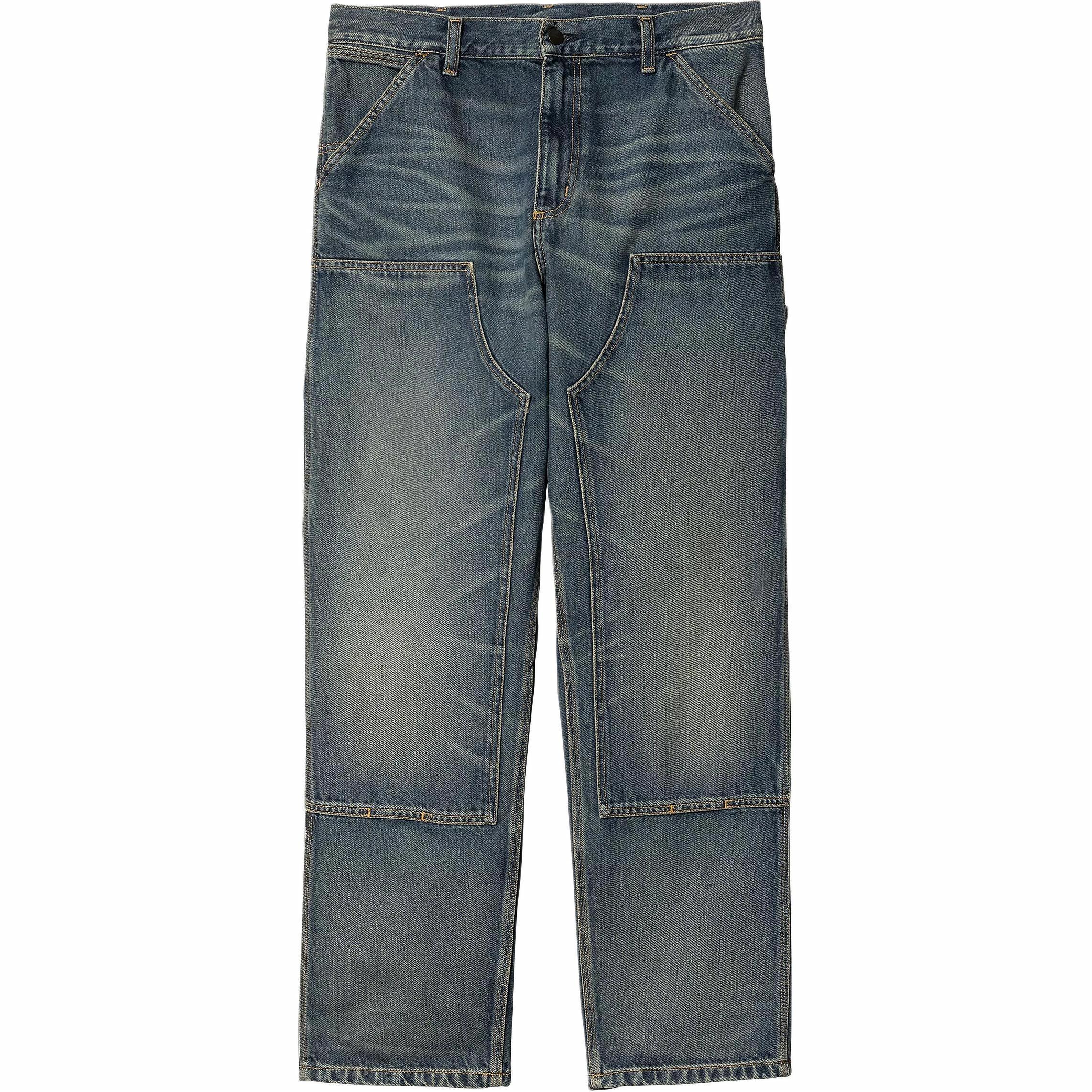 Мужские джинсы Carhartt WIP SS25 Straight Denim (синие)