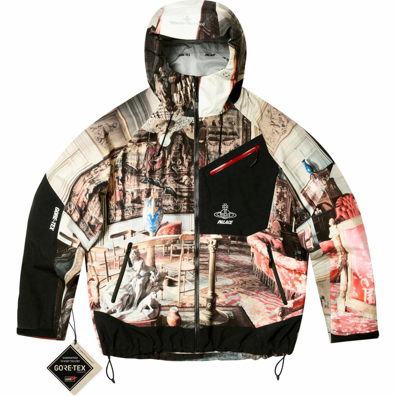 Куртка Palace PALACE x VIVIENNE WESTWOOD FW24 GORE-TEX JACKET LOGO (разноцветная)