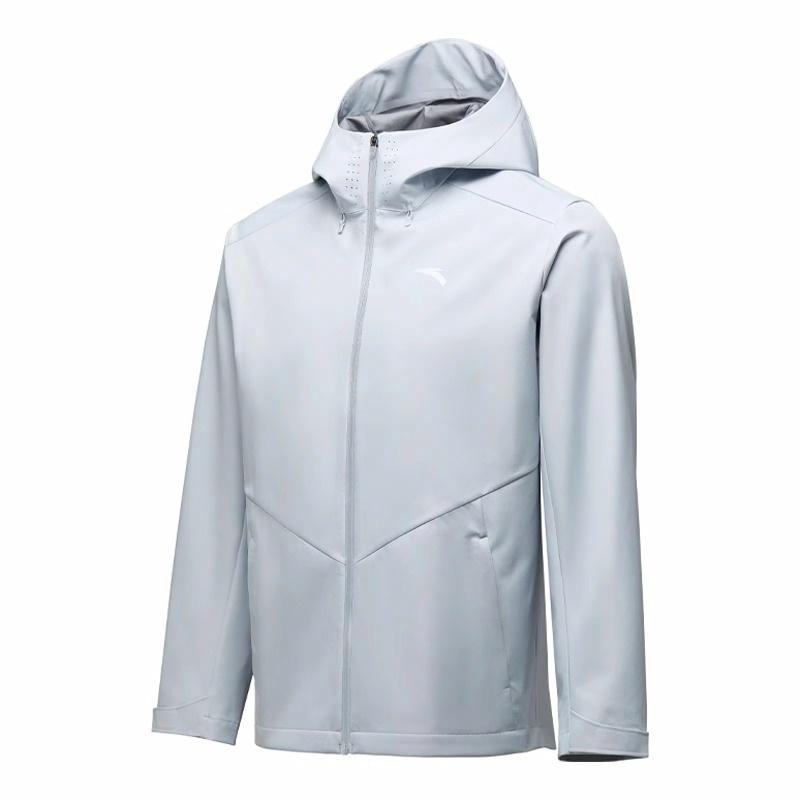 Куртка Anta Logo Windbreaker (черная)