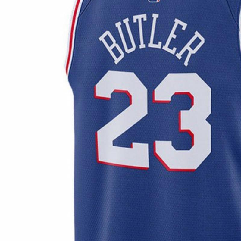 Мужские спортивная майка Nike Jersey Icon Edition Swingman NBA 7623 (синяя) — фото 3