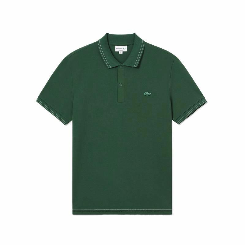 Мужское поло Lacoste PH1498 (однотонное)