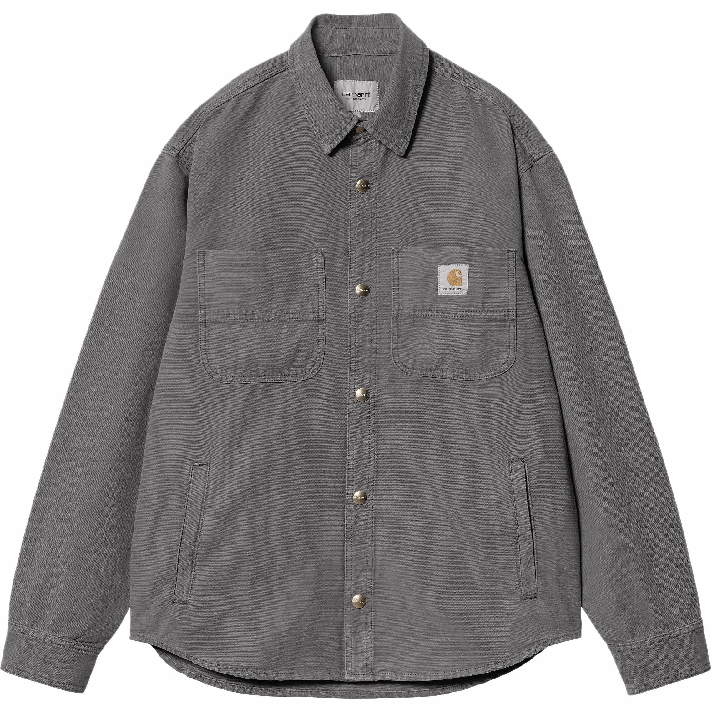 Куртка-рубашка Carhartt WIP Conro Shirt Jac (графитовая)