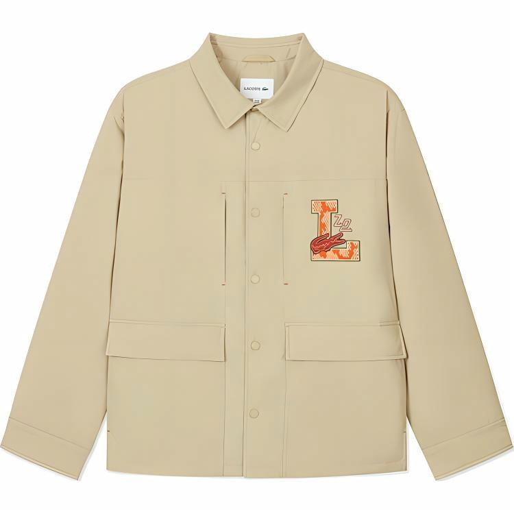 Мужская куртка LACOSTE LACOSTE (бежевая)
