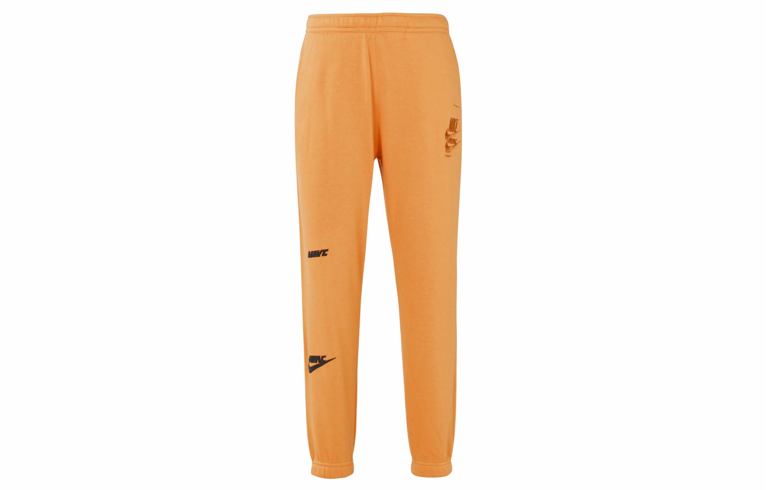 Мужские штаны Nike (оранжевые)