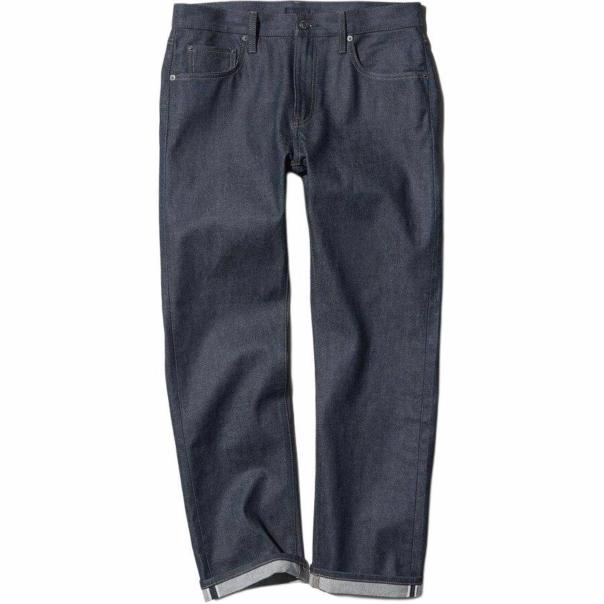 Джинсы UNIQLO FW24 Denim Series (темно-синие)