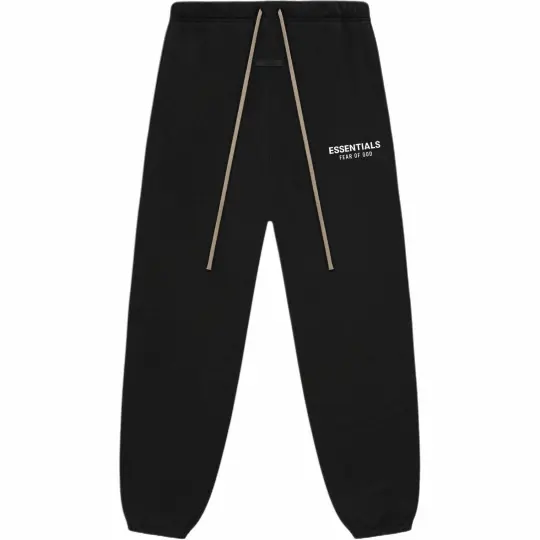 Fear of God Essentials Fleece Essential Sweatpant (FW24) Black