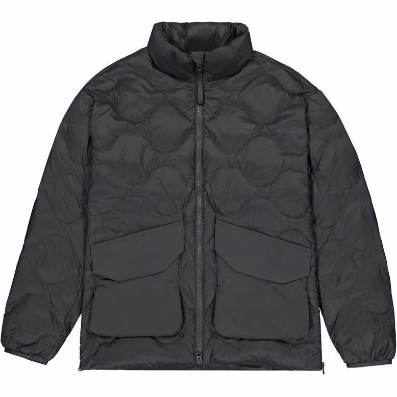 Мужская куртка New Balance Light & City Pack (темно-серая)