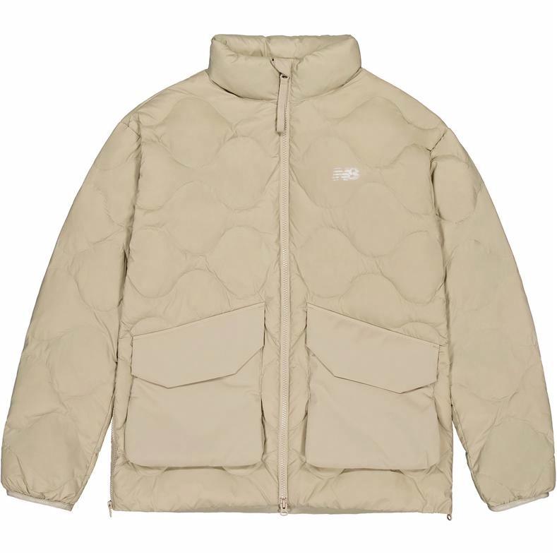 Мужская куртка New Balance Light & City Pack (хаки)