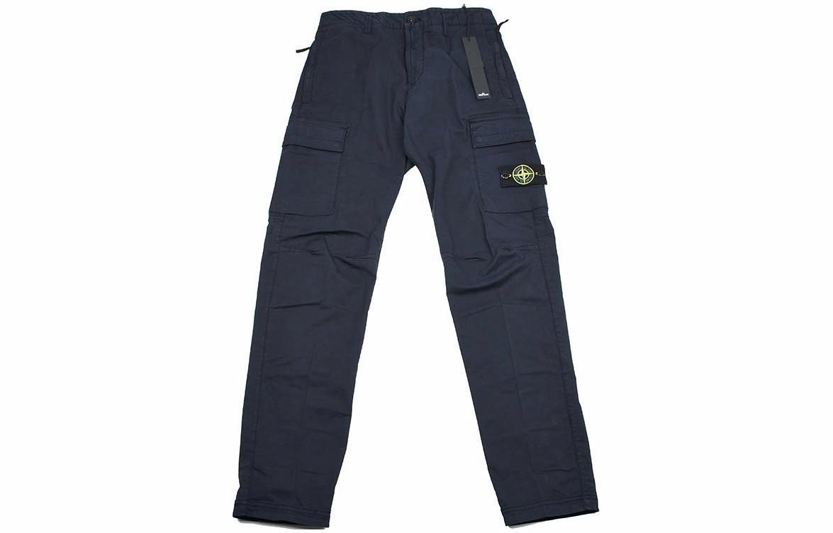 Мужские штаны STONE ISLAND (темно-синие)