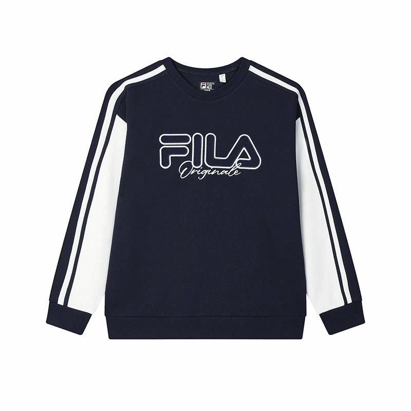 Мужское худи Fila ORIGINALE (синее)