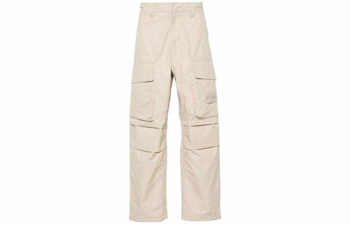 Мужские штаны STONE ISLAND (бежевые)