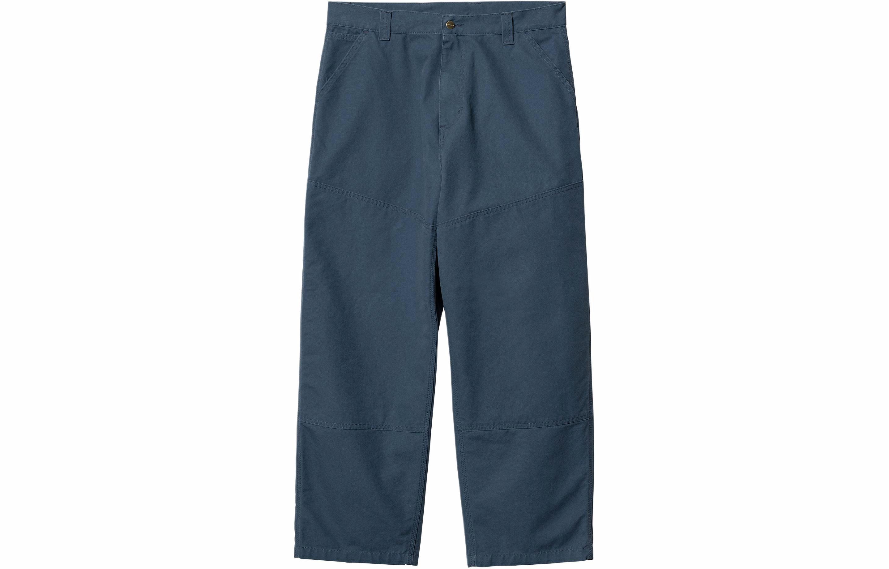 Мужские штаны Carhartt WIP SS24 Wide Panel Double Front Pant (синие)