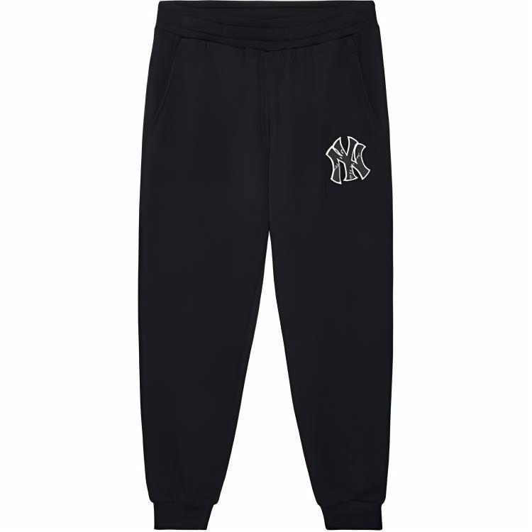 Штаны New Era New York Yankees Retro (черные)