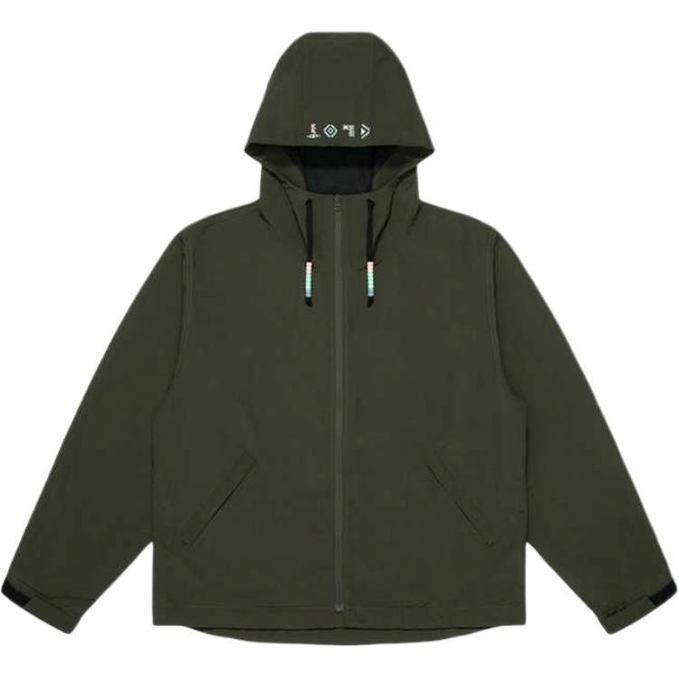 Куртка CLOT SS25 Drop3 logo (армейская зеленая)