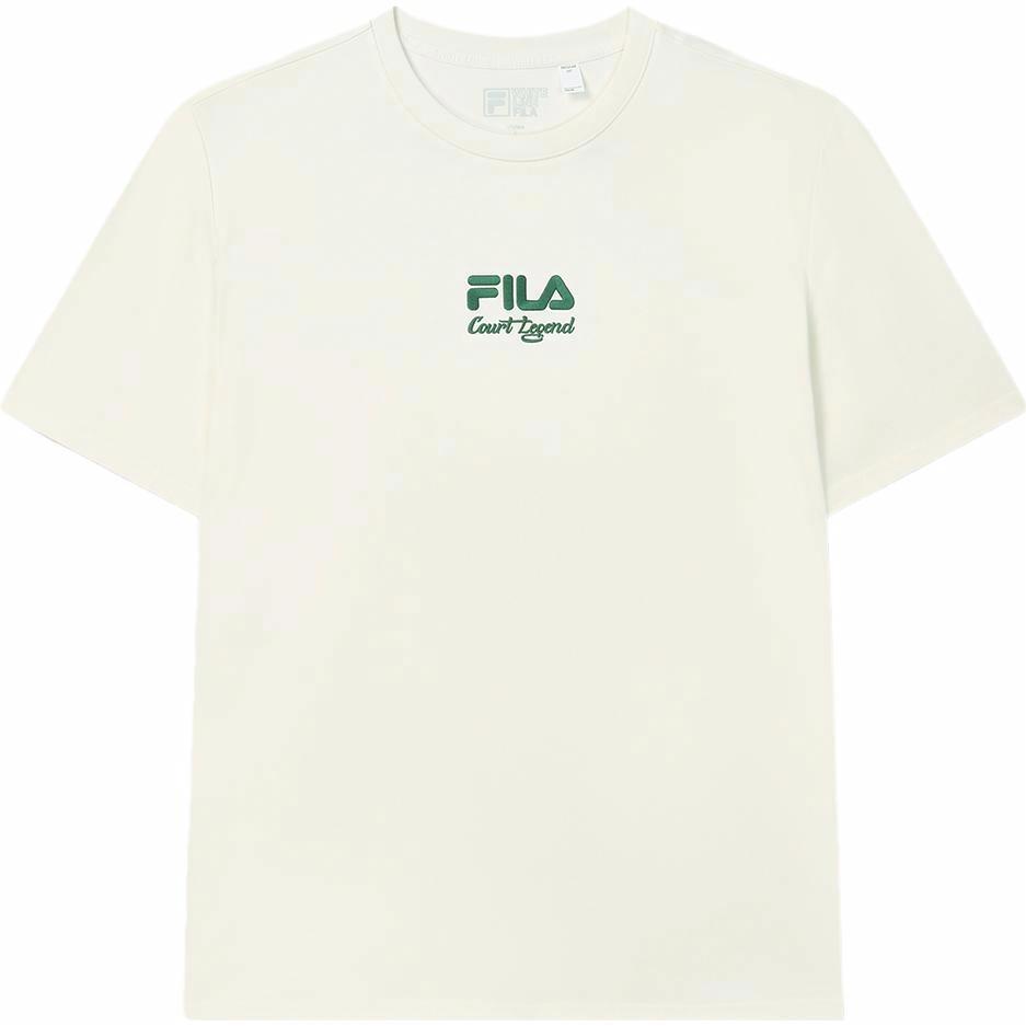Футболка Fila С логотипом (молочная)