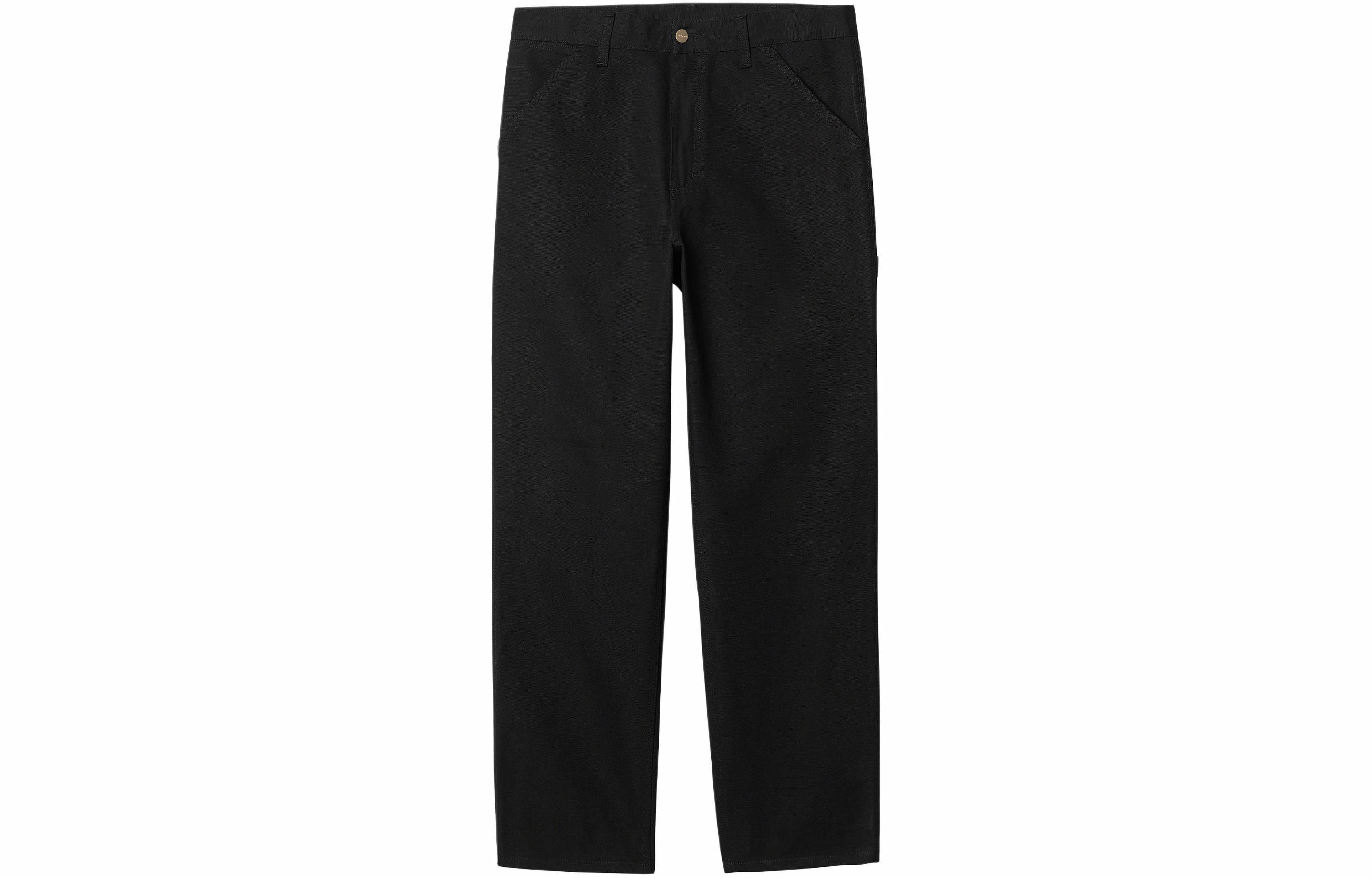 Мужские штаны Carhartt WIP Брюки прямого кроя (черные)