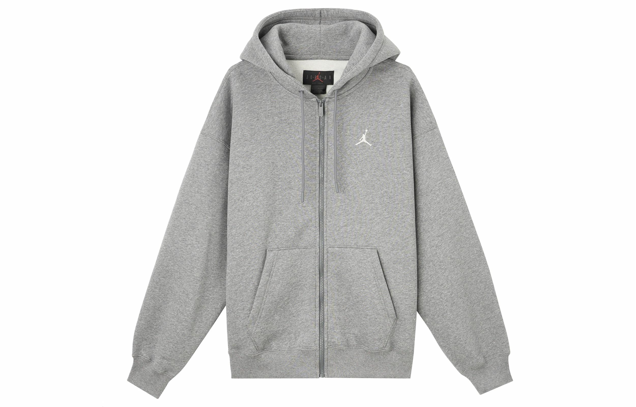 Мужское худи Jordan Brooklyn Fleece (карбоново-серое)