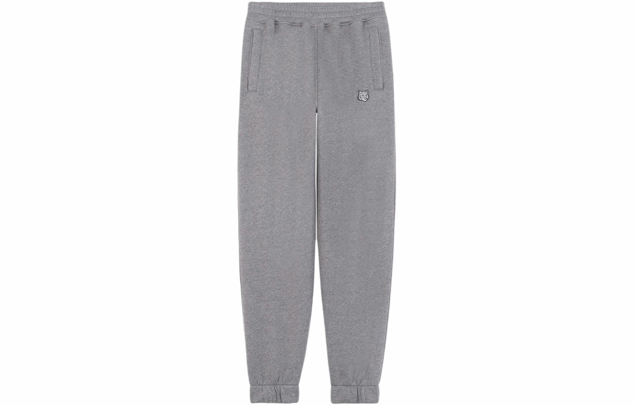 Мужские штаны Maison Kitsune SS24 (серые)