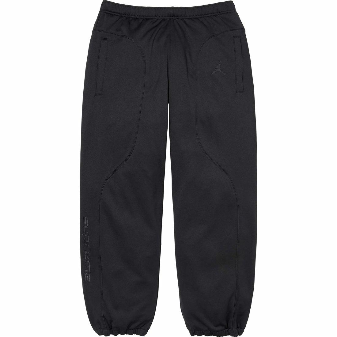 Штаны Supreme Jordan Tricot Track Pant (черные)