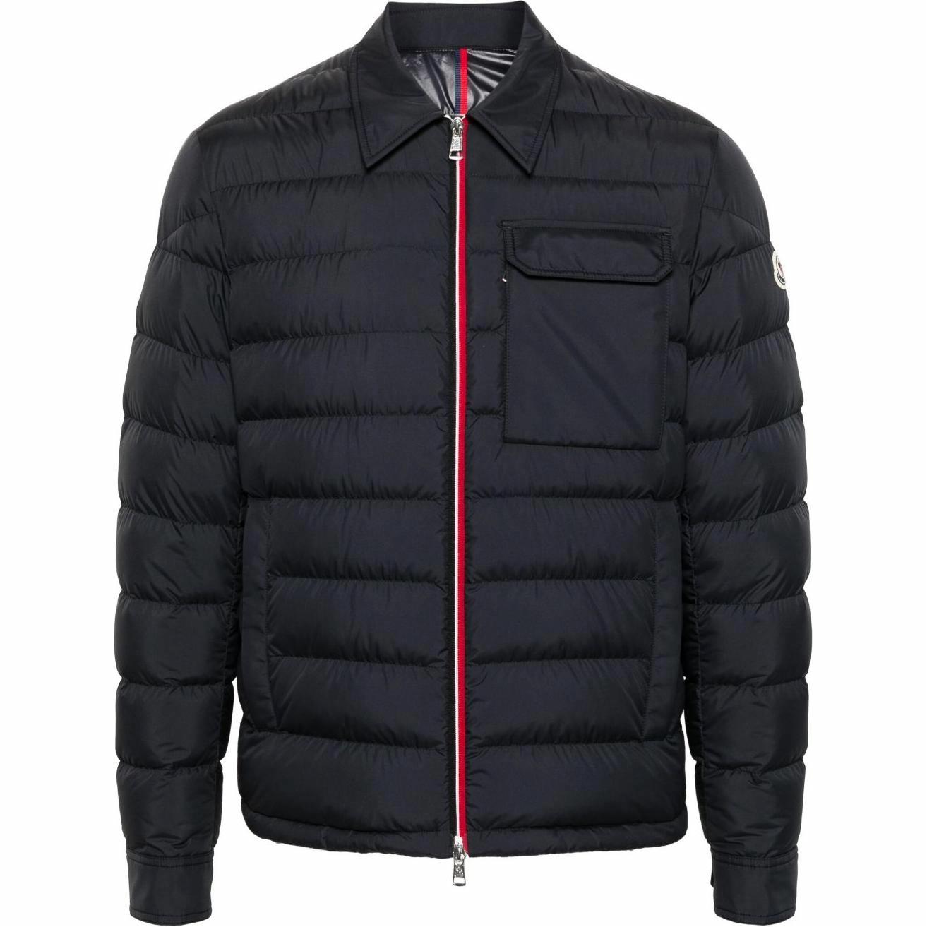 Куртка Moncler Down Jacket (темно-синяя)