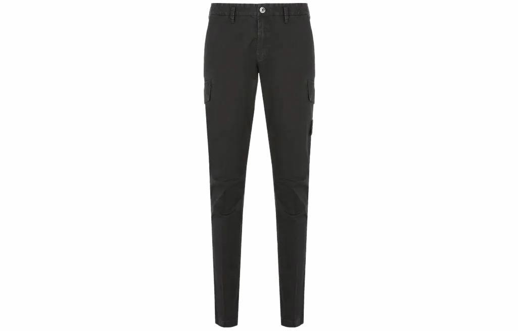 Мужские штаны STONE ISLAND Карго (черные)