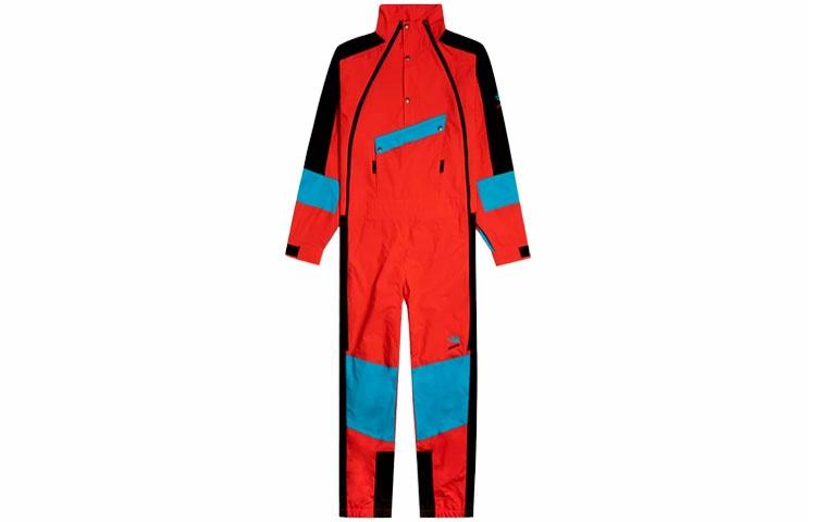 Мужской комбинезон The North Face 90 Extreme Wind Suit (красно-черный)