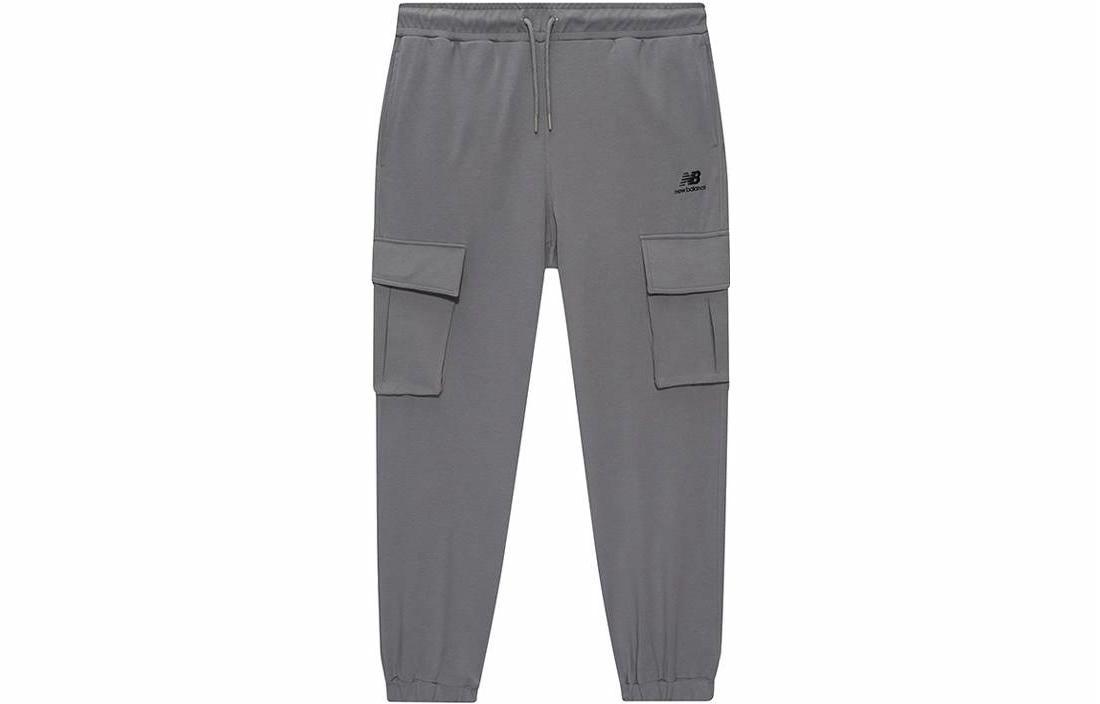 Мужские штаны New Balance Logo Pants (серые)