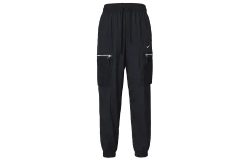 Nike DNA model, comfortable basketball black trousers for leisure, logo embroidery service