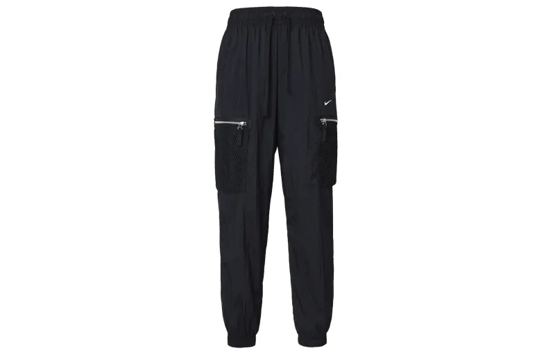 Nike DNA model, comfortable basketball black trousers for leisure, logo embroidery service