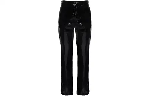 Balenciaga Casual Pants Regular Men's Black