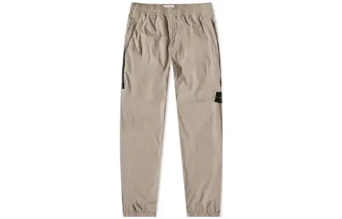 STONE ISLAND Casual Pants Men's Dove Gray Moderate Straight Fit Pants