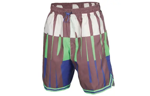 Jordan Sport Casual Shorts Men's Impact Green/Rush Purple Moderate