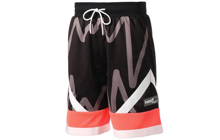 PUMA Casual Shorts Men's Black Moderate