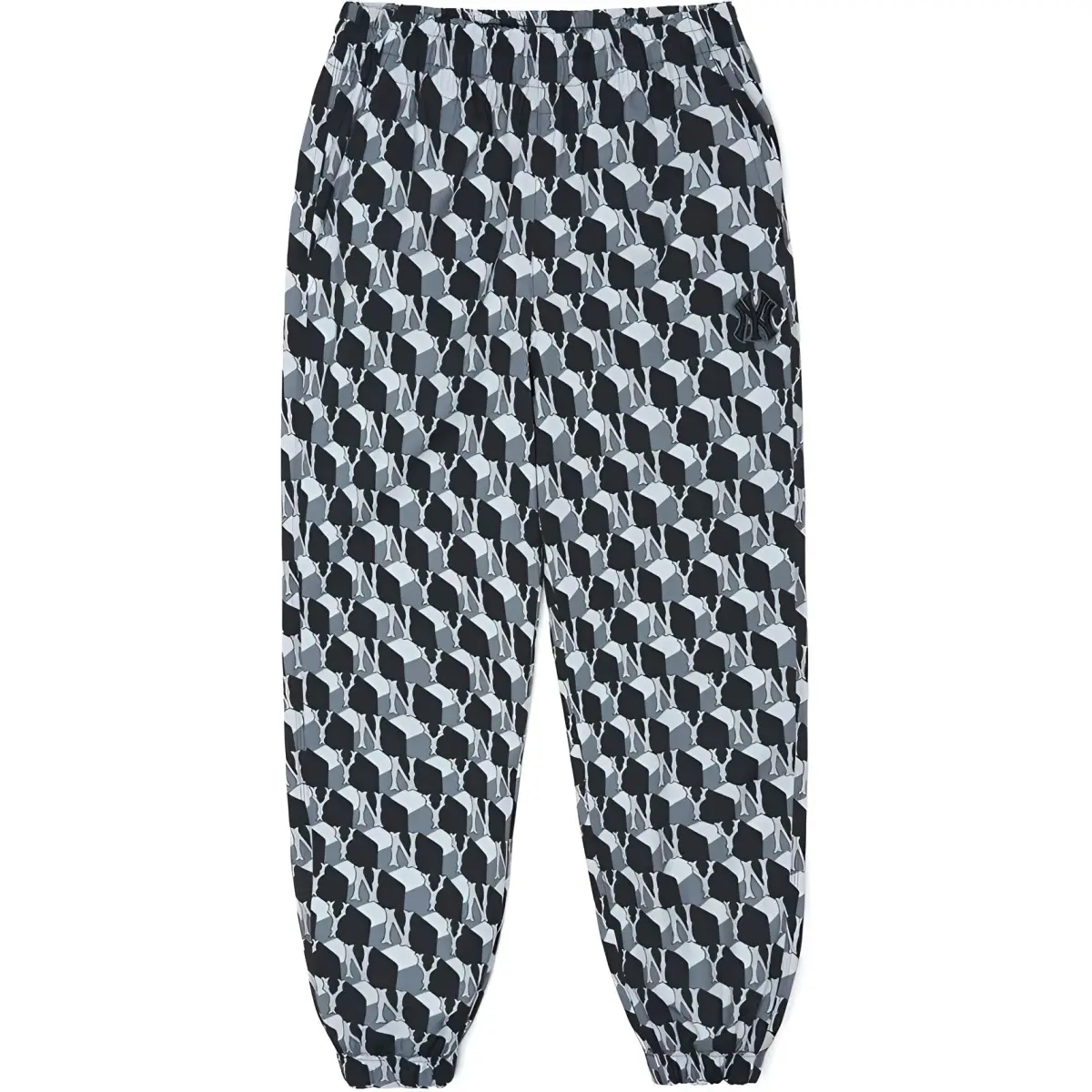 MLB Cube Monogram New York Yankees Casual Pants Unisex Black