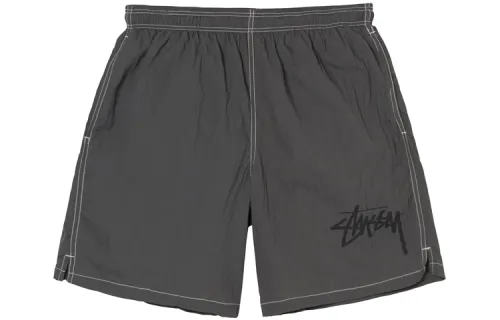 Stussy Casual Shorts Men's Gray Moderate