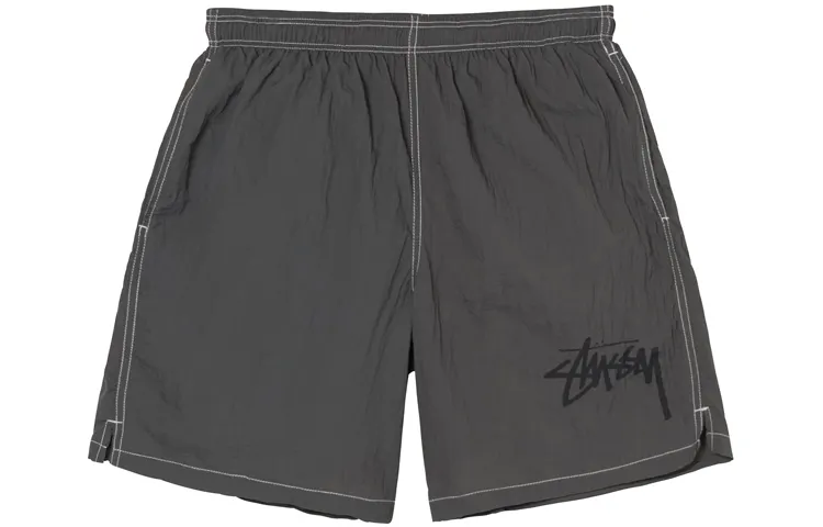 Stussy Casual Shorts Men's Gray Moderate
