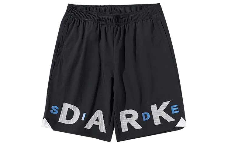 Li Ning Casual Shorts Men's Black Moderate