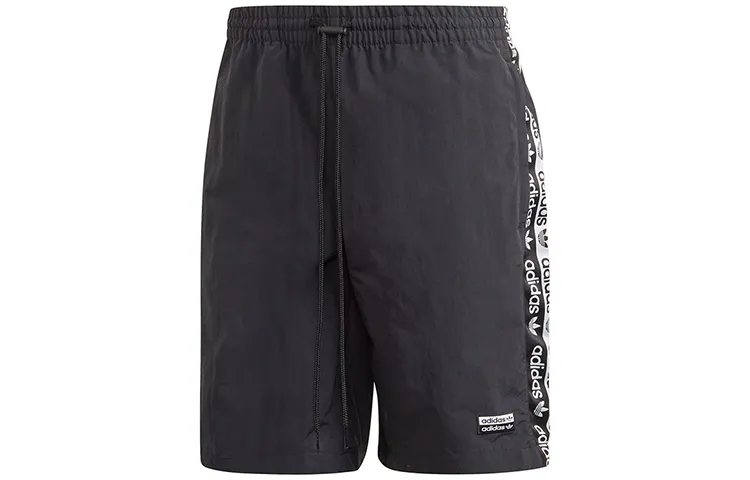 Adidas Originals Casual Shorts Men's Black Moderate