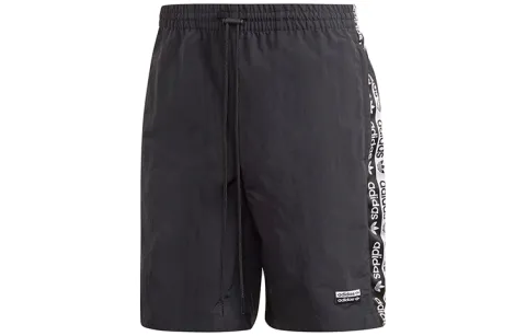 Adidas Originals Casual Shorts Men's Black Moderate