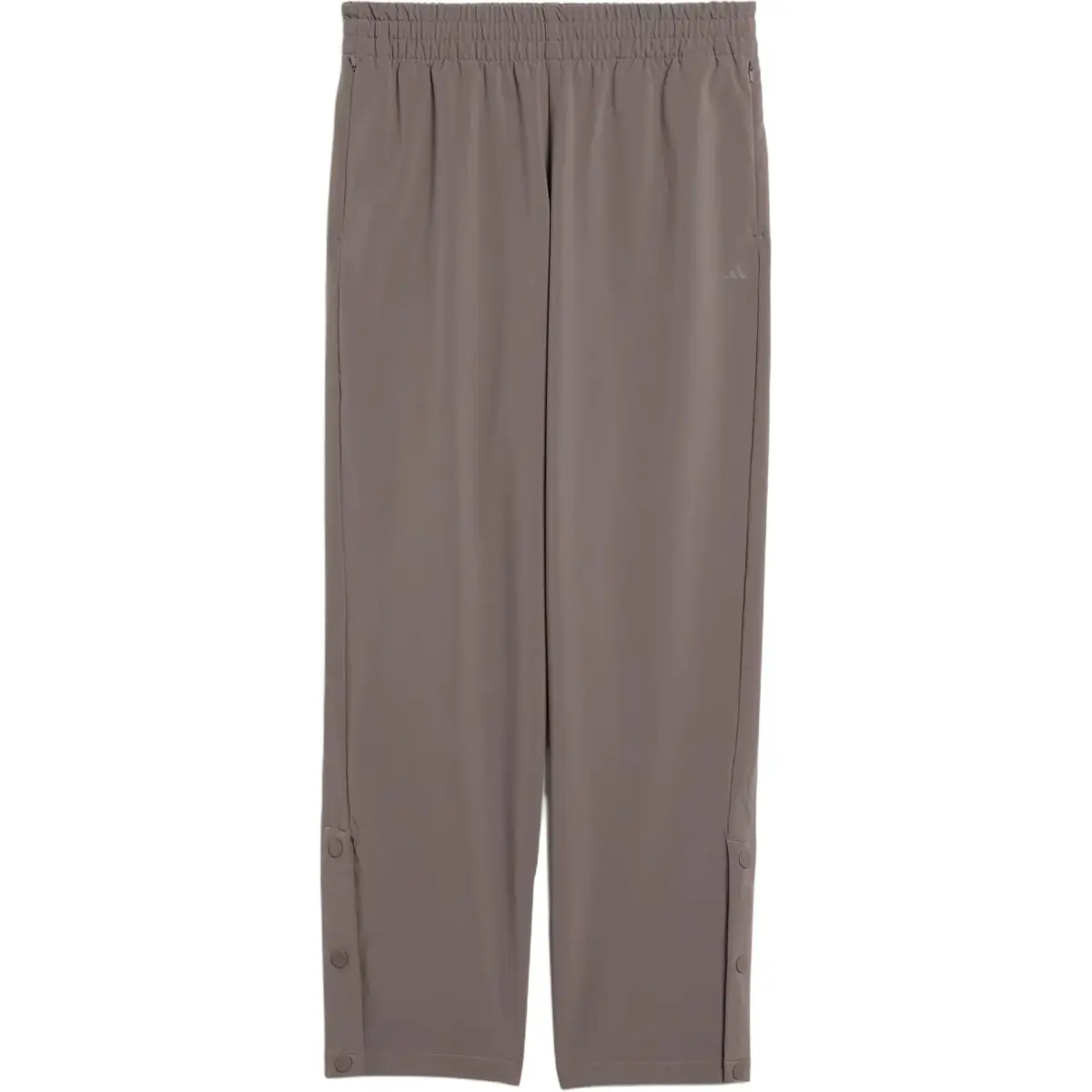 Adidas Basketball Snap Pants Knitted Sweatpants Unisex Charcoal Gray