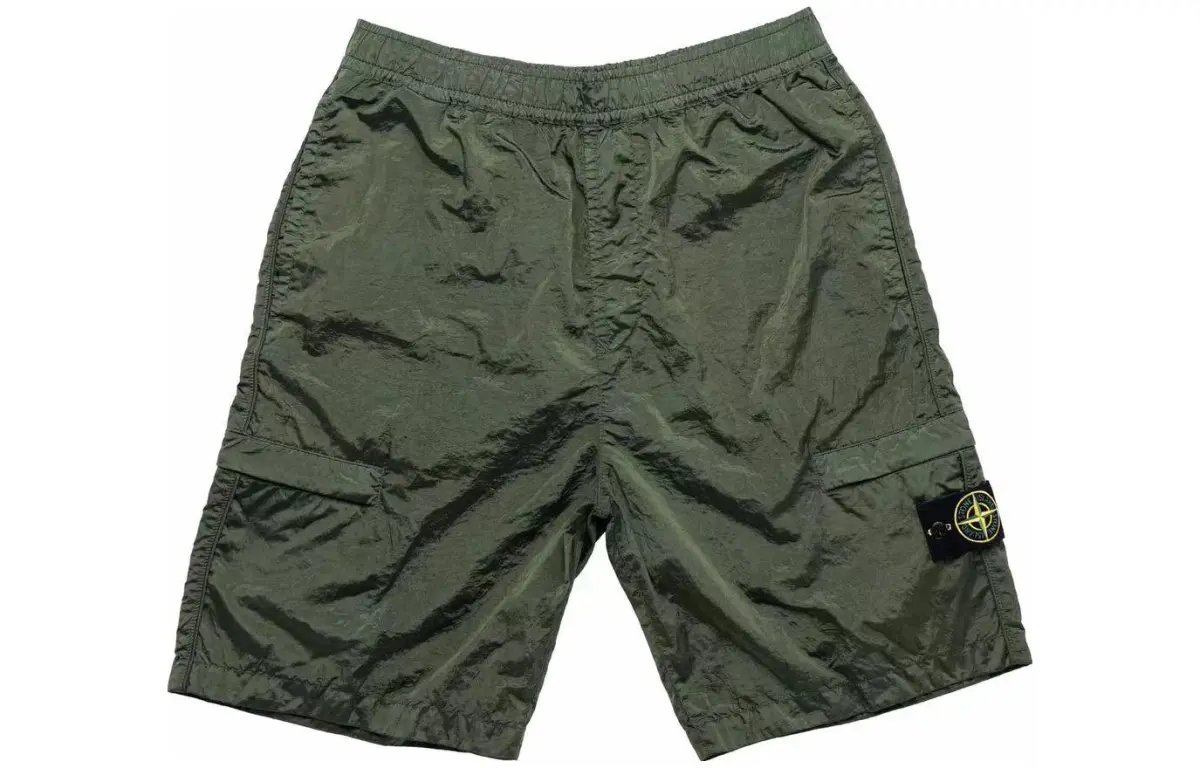 STONE ISLAND SS22 Casual Shorts Men's Green