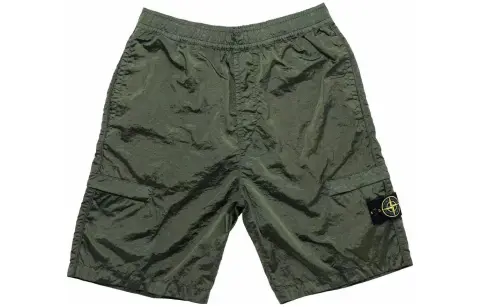 STONE ISLAND SS22 Casual Shorts Men's Green