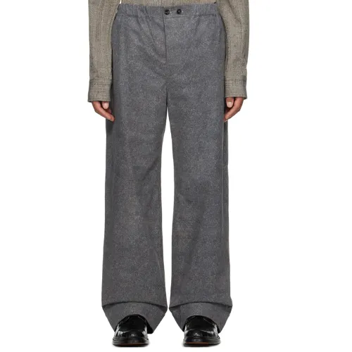 Bottega Veneta Casual Pants Men's Gray