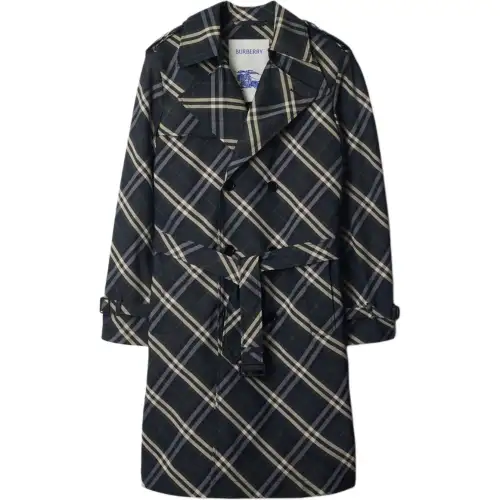Burberry SS25 Trench Coat Men's Indigo