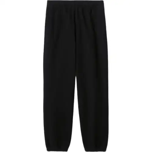Burberry checked cotton track pants