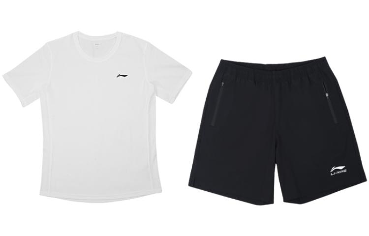 Li Ning Casual Sportswear Men’s Crew Neck Moderate