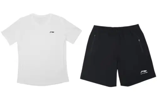 Li Ning Casual Sportswear Men's Crew Neck Moderate