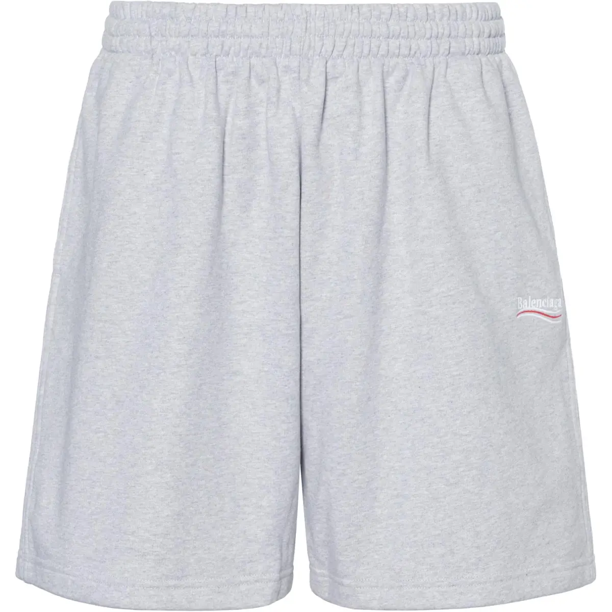 Balenciaga Political Campaign Casual Shorts Men's Gray