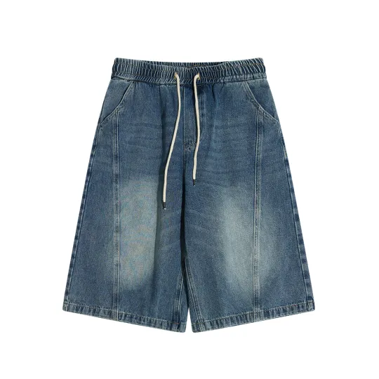 CoosRetro Denim Shorts Unisex Moderate