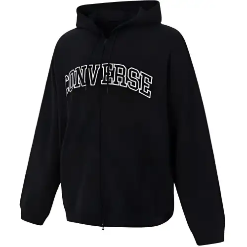 Converse Jackets Men's Black Hooded Moderate Other
